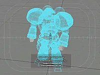 Giant Robot wireframe