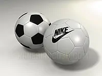 soccer pallone 3d