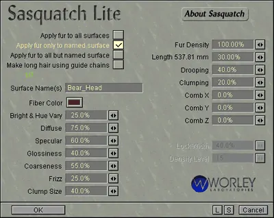 Sasquatch plugin Lightwave 3d